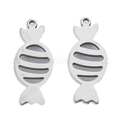 Non-Tarnish 201 Stainless Steel Pendants&nbsp;STAS-N098-128P