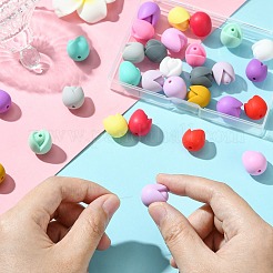 30Pcs 15 Styles Silicone Beads&nbsp;SIL-CJ0002-59