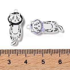 Printed Alloy Enamel Pendants&nbsp;AL-K001-03A