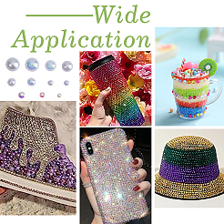 Resin Cabochons&nbsp;RESI-WH0029-14G