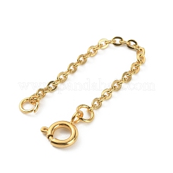 304 Stainless Steel Spring Ring Clasps&nbsp;STAS-TAC0002-81B