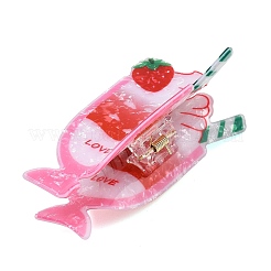 PVC Plastic Claw Hair Clips for Women Girl&nbsp;OHAR-D001-07B