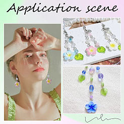 28Pcs 7 Colors Opaque Resin Pendants&nbsp;FIND-SC0019-46