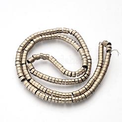 Electroplate Non-magnetic Synthetic Hematite Beads Spacers Strands&nbsp;G-Q486-73G