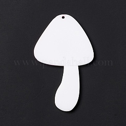 Opaque Printed Acrylic Big Pendants&nbsp;MACR-C008-01C