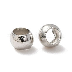 Brass Crimp End Beads&nbsp;X-E002-NF