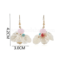 Handmade Iron Acrylic Dangle Earrings for Women&nbsp;GE3753-3