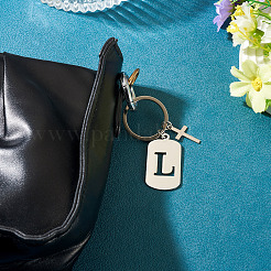 1Pc Stainless Steel Keychains&nbsp;KEYC-TADJ0001-08L