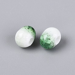 Handmade Crackle Porcelain Beads&nbsp;PORC-Q008-06A-05