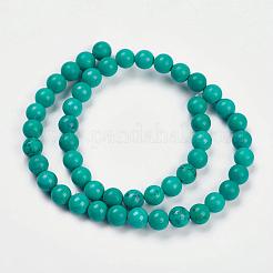 Natural Magnesite Beads Strands&nbsp;G-K205-02-8mm