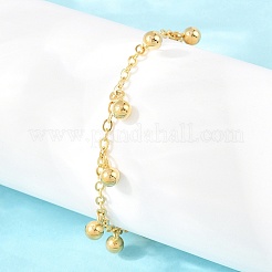 304 Stainless Steel Charm Bracelets&nbsp;BJEW-D458-02G