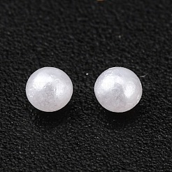 No Hole ABS Plastic Imitation Pearl Round Beads&nbsp;MACR-F033-2mm-24