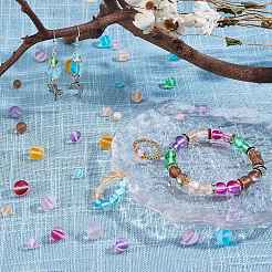 Synthetic Moonstone Beads Strands&nbsp;G-SZ0001-81F