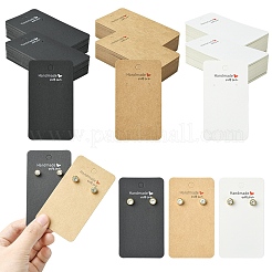 50Pcs Rectangle with Word Cardboard Earring Display Cards&nbsp;CDIS-YW0001-26