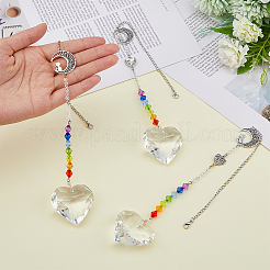 Glass Pendant Decorations&nbsp;HJEW-FH00032