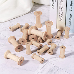 Solid Wood Sewing Embroidery Thread Spool&nbsp;ODIS-TA0001-03