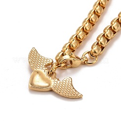 304 Stainless Steel Pendants Necklaces&nbsp;X-STAS-D178-05G