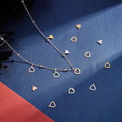 304 Stainless Steel Stamping Blank Tag Charms&nbsp;STAS-UN0014-04