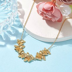 Butterfly Pendant Necklaces&nbsp;NJEW-JN04737-01