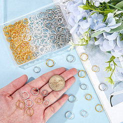 240Pcs 6 Styles Alloy Bead Frames&nbsp;FIND-SP0002-53