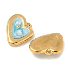 304 Stainless Steel Enamel Pendants&nbsp;STAS-U057-30G
