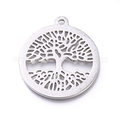 Non-Tarnish 304 Stainless Steel Pendants&nbsp;LS-STAS-L245-010A-P