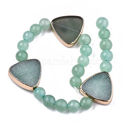 Natural Green Aventurine Beads Strands&nbsp;G-T131-62