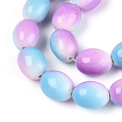 Spray Painted Synthetic Turquoise Beads Strands&nbsp;TURQ-T004-15B