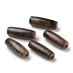 Tibetan Style dZi Beads&nbsp;X-TDZI-E004-18