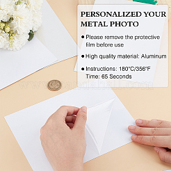 5Pcs Aluminum Heat Transfer Picture Plate&nbsp;AJEW-CP0008-51