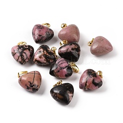 Natural Rhodonite Pendants&nbsp;G-I311-A14-G