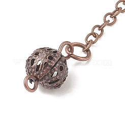Brass Bullet Dowsing Pendulum Pendants&nbsp;HJEW-G020-02