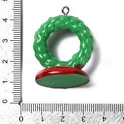 Christmas Theme Opaque Resin Pendants&nbsp;RESI-I336-01P-07