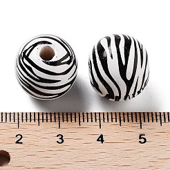 Wood European Beads&nbsp;WOOD-M011-03B