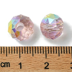 114Pcs Transparent Electroplate Glass Beads&nbsp;GLAA-K064-09B