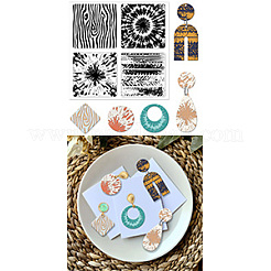 Silicone Clay Texture Mat&nbsp;AJEW-WH0447-051