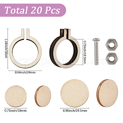 20 Boxs Wood Embroidery Hoops&nbsp;EMBR-SC0001-04A