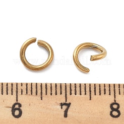 Ion Plating(IP) 304 Stainless Steel Open Jump Rings for Chainmaille Weaves&nbsp;STAS-M081-01G-05