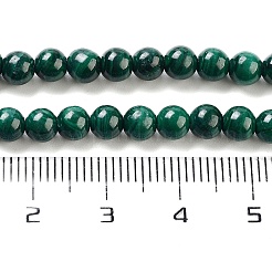 Natural Malachite Beads Strands&nbsp;X-G-I001-4mm-01