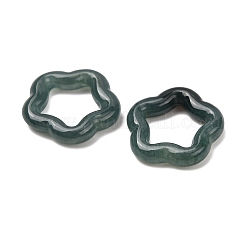Natural Myanmar Jadeite Linking Rings&nbsp;G-Z155-06