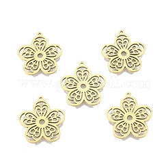 Ion Plating(IP) 201 Stainless Steel Pendants&nbsp;STAS-N098-095LG