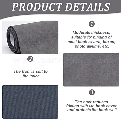 Frosted PU Leather Fabric&nbsp;DIY-WH0622-061A