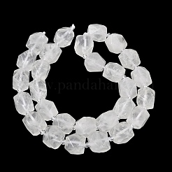 Natural Quartz Crystal Beads Strands&nbsp;GG-CBAF8A8-A14-01