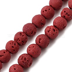 Dyed Synthetic Lava Rock Beads Strands&nbsp;GG-CBAAE19-06A-03