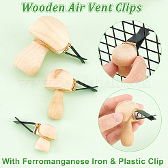 3Pcs Wooden Air Vent Clips&nbsp;JEWB-AB00031