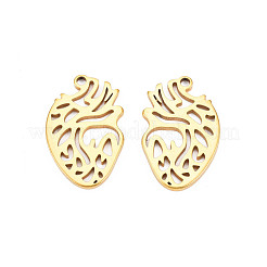 Ion Plating(IP) 201 Stainless Steel Pendants&nbsp;STAS-T063-179G