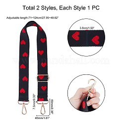 2Pcs 2 style Bag Handles&nbsp;FIND-WR0001-29