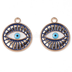 Alloy Enamel Pendants&nbsp;ENAM-N059-35