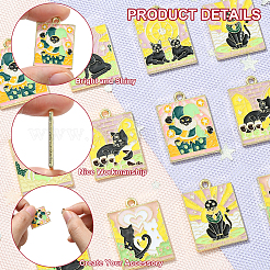 14Pcs 7 Style Alloy Enamel Pendants&nbsp;ENAM-CJ0005-59