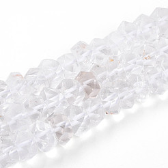 Natural Quartz Crystal Beads Strands&nbsp;G-N347-09A-01